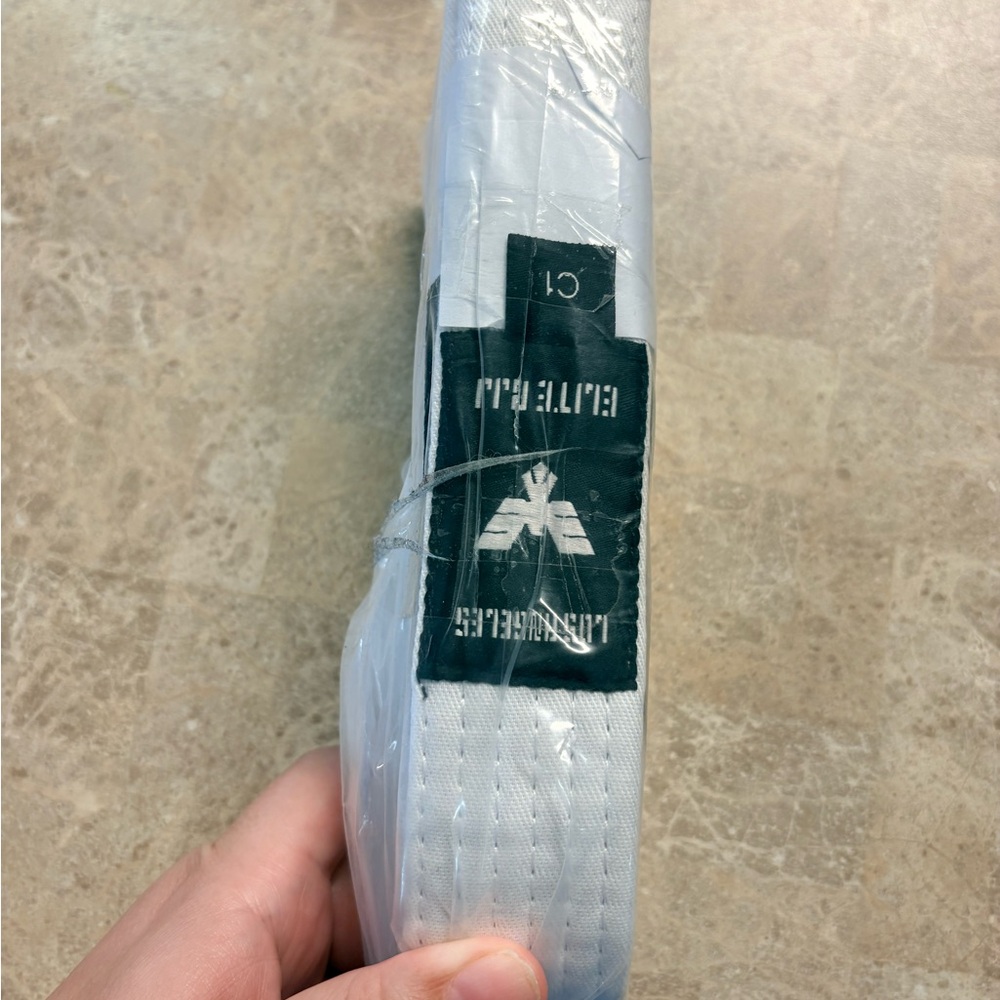 White Martial Arts Belt